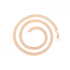 Apzeltīta ķēdīte ar klasisku pinumu